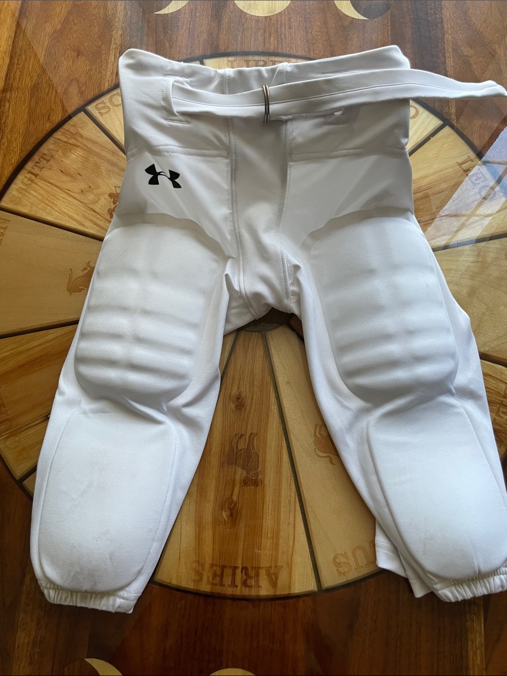 Under Armour Football Pants White